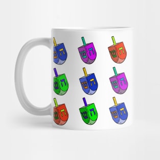 Dreidel Pattern Mug